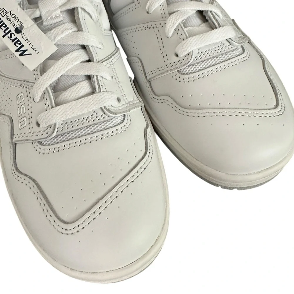 New Balance 650 High Top Men White BB650RWW Size 10.5